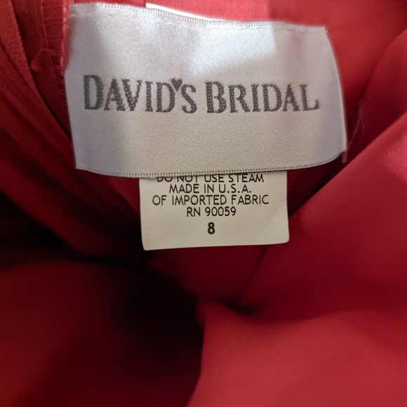 David's Bridal sleeveless dress. - Picture 4 of 7